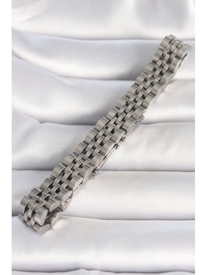 316L Çelik Gümüş Renk Zincir Model Erkek Bileklik EB-53-VICE/(1395) 4427
