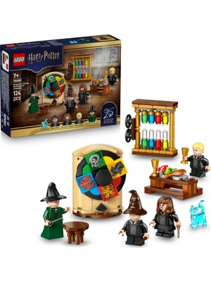 LEGO® Harry Potter™ Hogwarts™ Şatosu: Seçmen Şapka Töreni 76460 - 7 Yaş ve Üzeri Çocuklar için 4 Minifigür İçeren Yaratıcı Oyuncak Yapım Seti (124 Parça)