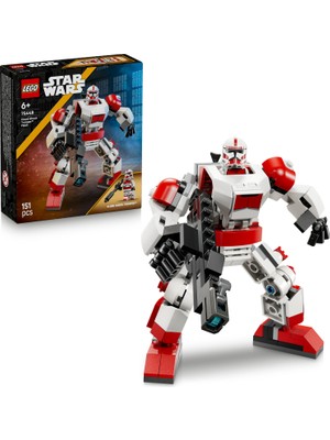 LEGO® Star Wars™ Klon Şok Trooper™ Robotu 75448 - 6 Yaş ve Üzeri Çocuklar için Aksiyon Figürü Yapım Seti (151 Parça)