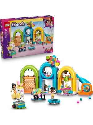 LEGO® Friends Eğlenceli Kapalı Oyun Parkı 42686 – 7 Yaş ve Üzeri Çocuklar için Yaratıcı Oyuncak Yapım Seti (668 Parça)