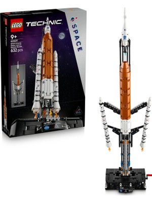LEGO® Technic NASA Artemis Uzay Fırlatma Sistemi Roketi 42221 - 9 Yaş ve Üzeri Çocuklar için Yaratıcı Oyuncak Yapım Seti (632 Parça)