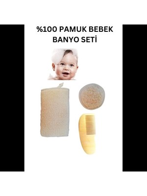 Yg %100 Pamuk Bebek Banyo Seti