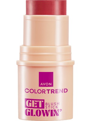 Avon Color Trend Stik Allık - Cherry Drop Stick Formda Kolay Uygulama ve Işıltı Sağlar