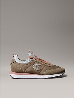 Calvin Klein Kadın Retro Runner Lace Up Spor Ayakkabı