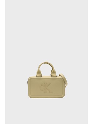 Calvin Klein Logolu Çıkarılabilir Askılı Çanta LV04F3411GRM0 Bayan Çanta LV04F3411G Rm0