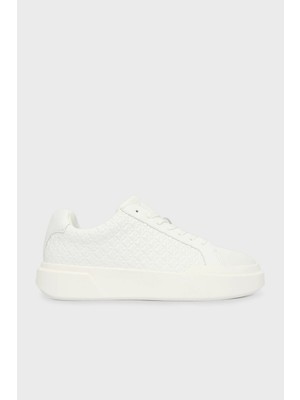 Calvin Klein Kabartma Logolu Sneaker Ayakkabı YW0YW020580LB Bayan Ayakkabı YW0YW02058 0lb