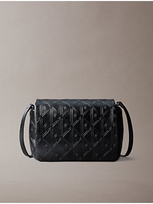 Calvin Klein Kadın Emblem Aop Puffer Çapraz Çanta