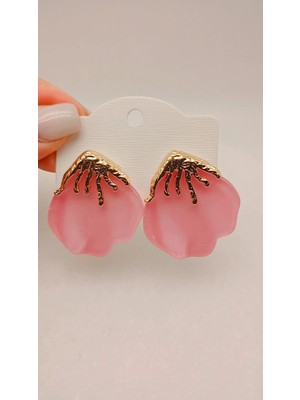 Tılsım Accesories Toz Pembe Küpe