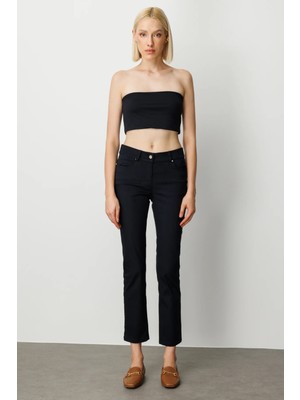 Ekol Yüksek Bel Dar Paça Pantolon 1061