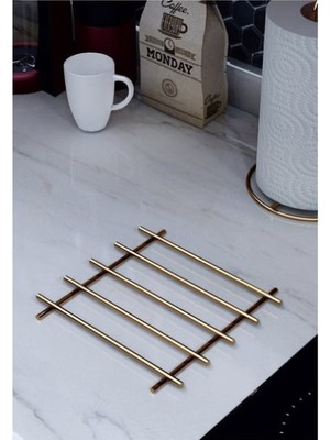 Yanmaz Paslanmaz Çelik Nihale Gold Renk  SARVONA-T678U54