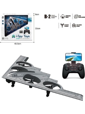 Trend Kapında GL-777-275 Uzaktan Kumandalı Full Fonksiyon 2.4g Şarjlı Kameralı Quadcopter Iha Nessiworld