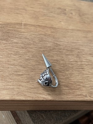 Aida Jewelss 316 L Cerrahi Çelik  Spayk Mod 90 Çelik Halka Piercing