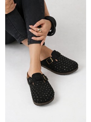 Dadwolf Mantar Tabanlı Taşlı Terlik Boston Modeli Birkens Günlük Sabo 59463