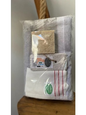 Yg Gelin Damat Hamam Banyo 4'lü Set