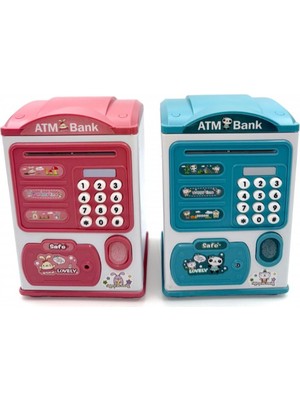 Sevimli Tasarımlı Şifreli Atm Kumbara SARVONA-T678U54