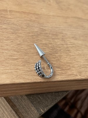 Aida Jewelss 316 L Cerrahi Çelik  Spayk Mod 93 Çelik Halka Piercing