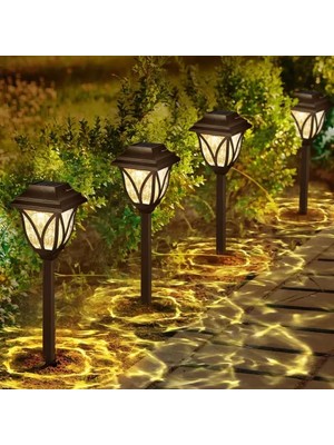 Yg 6’lı Solar Bahçe Aydınlatması Gün Işığı