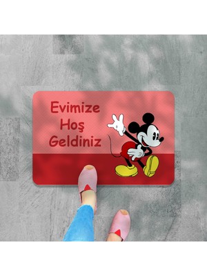 M&H Quality Kopya - Dijital Baskılı Desenli Dekoratif Dış Kapı Önü ve Iç Mekan Paspası Yıkanabilir Kaymaz Taban