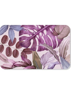 M&H Quality Dijital Baskılı Desenli Dekoratif Dış Kapı Önü ve Iç Mekan Paspası Yıkanabilir Kaymaz Taban