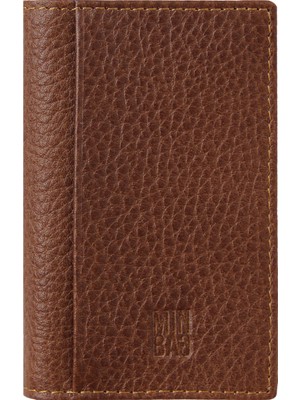 Minbag Asur Deri Cüzdan Kartlık Fındık