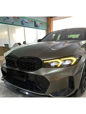 Bmw G20 Lci Angel LED Modülü Sarı 2023+ Drl LED Laser Far Uyumlu