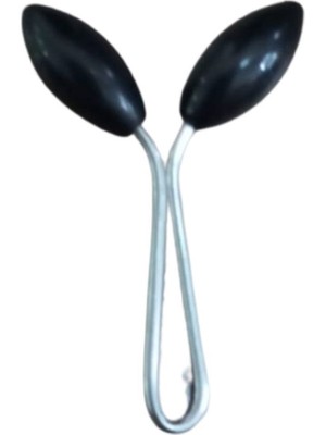 Pazarcan Eşarp Klipsi Başak Model Siyah 1 Adet