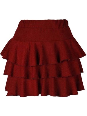 Trender 26YI40000039 Bordo Kadın Etek 6155