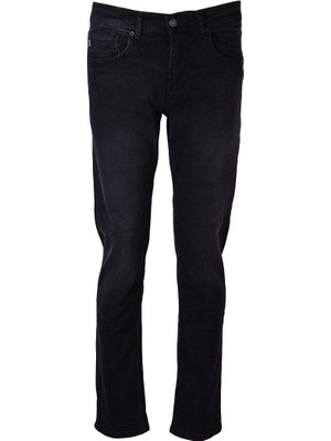 Trender Aden Siyah Erkek Jean Pantolon Y457