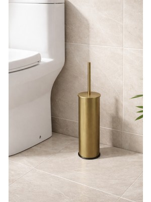 Digisu Klozet Fırçası-Bakır Eskitme