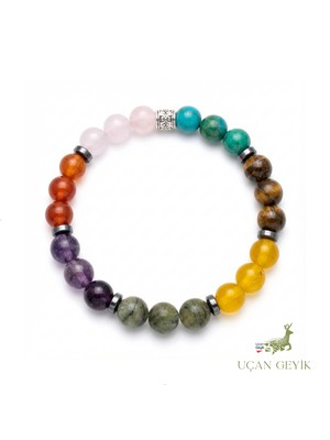 Tüm Burçlar Doğal Taş Bileklik – Enerji Dengeleyici, Tüm Burçlara Uygun Unisex Takı