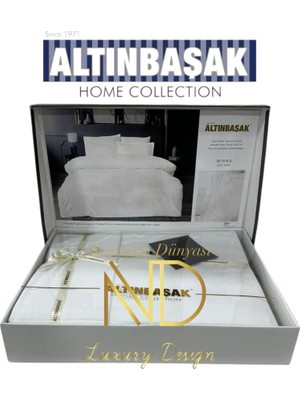 Pazarcan Jakarlı Saten Çift Kişilik Nevresim Takımı Mınna Arcane