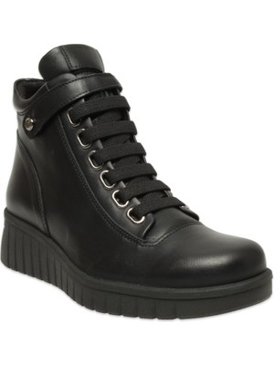 Mammamia D25KB-4485 Günlük Siyah Kadın Bot