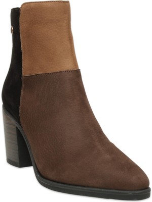 Mammamia D25KB-4335 Günlük Topuklu Kahverengi Kadın Bot