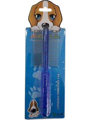 Pazarcan Şeffaf Çift Taraflı Kıtık Açıcı Tarak 8X19 cm Karışık