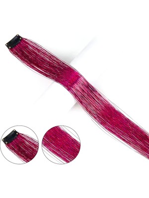 Pazarcan Klipsli Hair Tinsel Saç Simi / HTK10