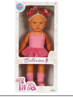 Sunman Tina Ballerina Oyuncak Bebek 45 cm (6455) Balerin Bebek