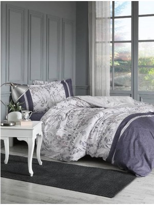 Pazarcan Özdilek Çift Kişilik Ranforce Nevresim Takımı Branch Beyaz