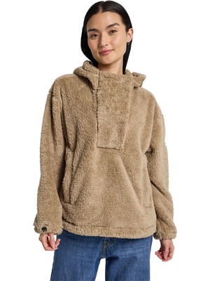 Burton Lemma Fleece Pullover Kadın Kahverengi Sweatshirt