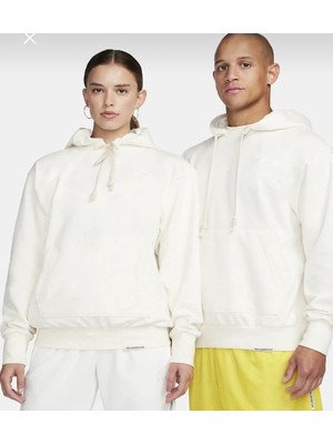 Nike Dri-Fıt Pullover Hoodie Krem Erkek Sweatshirt DQ5818-028