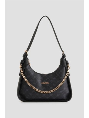 Armine Bayan Çanta 386 Siyah Noktalı