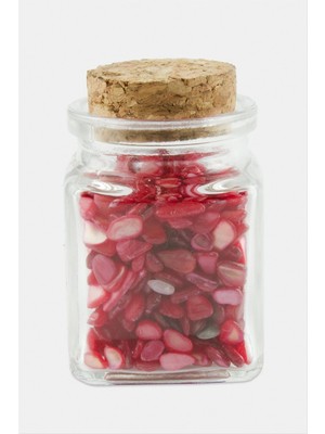 SHC4200 Akik Taşı Cam Şişe Biblo