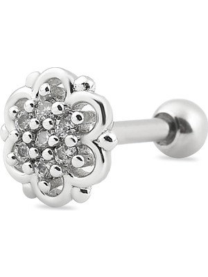 NB Steelora Çelik Tragus  Silver Renk