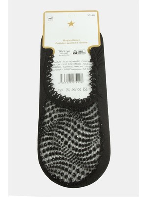 SHC4200 Noktalı Dantel Babet Çorap