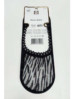 SHC4200 Sarmal Dantel Babet Çorap