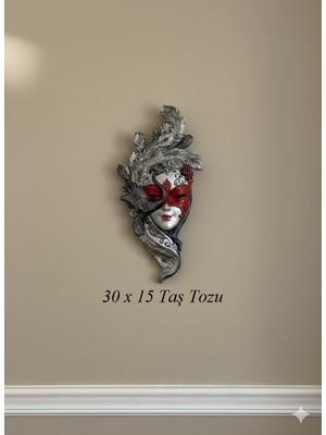 Merya Taş Tozu Venedik Maske Duvar Süsü