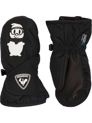 Rossignol L3 Baby Impr Unisex Çocuk Siyah Eldiven