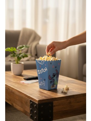 Cadde Süs Stitch Temalı Popcorn Mısır Kutusu