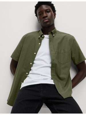 Marks & Spencer Ultimate Saf Pamuklu Oxford Gömlek