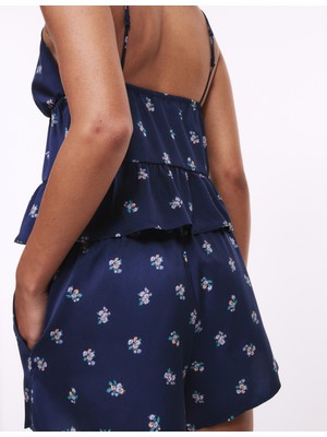 Marks & Spencer Dream Satin:trade_mark: Çiçekli Pijama Şortu