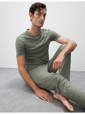 Marks & Spencer Supima® Modal Çizgili T-Shirt